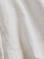 365 Low Rise Linen-Blend Trouser Shorts