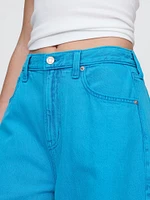 High Rise Horseshoe Jeans