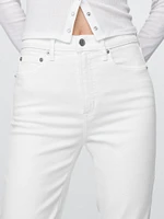 High Rise Capri Jeans