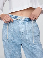 High Rise Easy Barrel Jeans