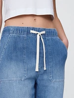 High Rise Barrel Jeans