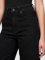 Curvy High Rise Stride Wide-Leg Ankle Jeans