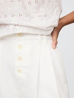 Gap × DÔEN High Rise Pleated Trousers