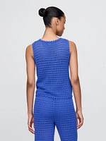 100% Cotton Crochet Tank Top