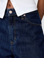 Curvy High Rise Barrel Jeans