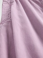 Mid Rise Barrel Parachute Pants