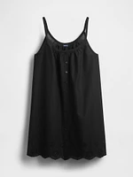 Eyelet Hem PJ Dress