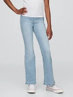 Kids High Rise Crossover Flare Jeans