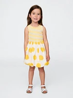 Baby & Toddler Mixed Media Bubble Dress