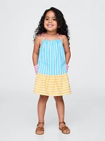 Baby & Toddler Poplin Mixed Stripe Dress