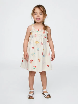Baby & Toddler Smocked Bow-Strap Dress