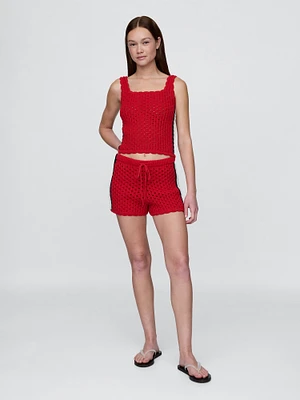 100% Cotton Crochet Easy Shorts