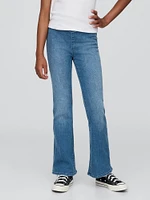 Kids High Rise Crossover Flare Jeans
