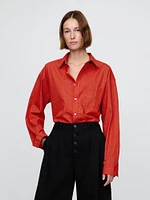 Gap × DÔEN Organic Cotton Poplin Big Shirt