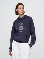 Gap × DÔEN Heavyweight Raglan Logo Hoodie