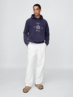 Gap × DÔEN Heavyweight Raglan Logo Hoodie