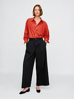 Gap × DÔEN Organic Cotton Poplin Big Shirt