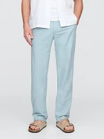 Linen-Cotton Khakis