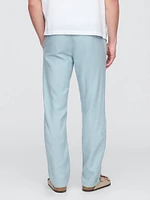 Linen-Cotton Khakis
