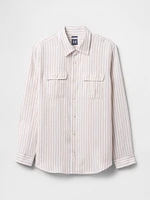 100% Linen Classic Shirt