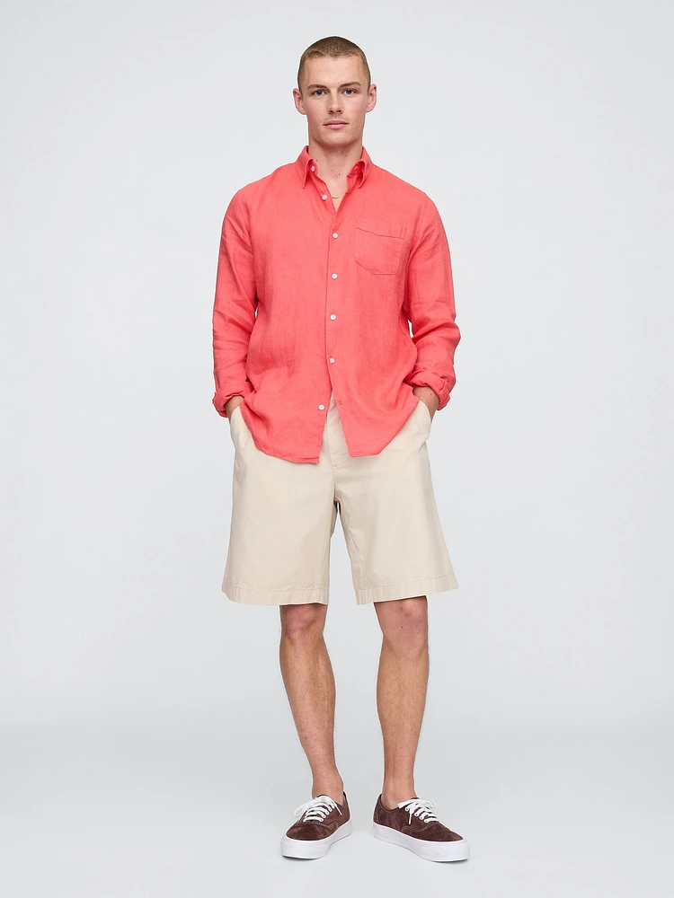 100% Linen Classic Shirt
