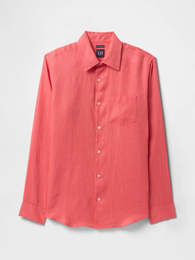 100% Linen Classic Shirt
