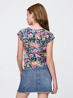 Kids Square-Neck T-Shirt