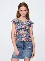 Kids Square-Neck T-Shirt