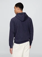 Gap × DÔEN Heavyweight Raglan Logo Hoodie