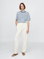 Gap × DÔEN Pleated Denim Trousers