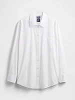 Organic Cotton Oxford Big Shirt