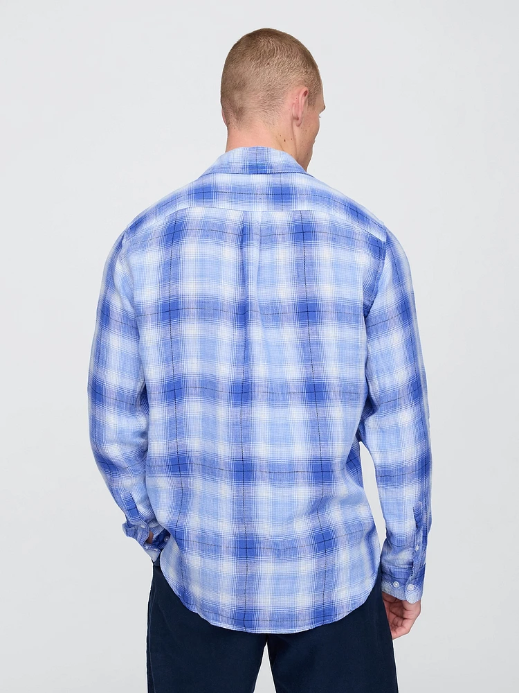 100% Linen Classic Shirt