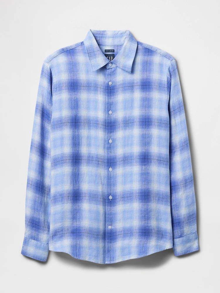 100% Linen Classic Shirt