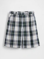 Gap × Malbon 9.5" Pleated Baggy Shorts