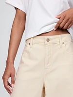 Curvy Mid Rise UltraSoft Baggy Jeans