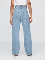 Curvy High Rise Barrel Jeans