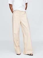 Curvy Mid Rise UltraSoft Baggy Jeans