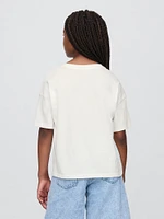 Kids Barbie Oversized Graphic T-Shirt