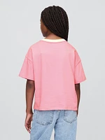 Kids Barbie Oversized Graphic T-Shirt