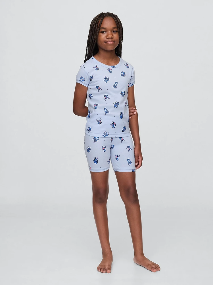 Lilo & Stitch Kids Organic Brushed Cotton PJ Set