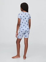 Lilo & Stitch Kids Organic Brushed Cotton PJ Set