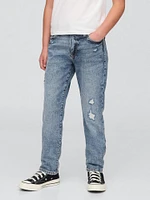Kids Mid Rise Girlfriend Jeans