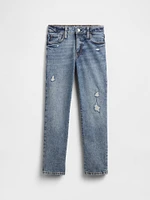 Kids Mid Rise Girlfriend Jeans