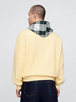 Gap × Malbon Heavyweight French Terry Logo Hoodie