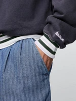 Gap × Malbon Heavyweight Logo Quarter-Zip Pullover