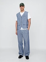 Gap × Malbon Herringbone Utility Vest