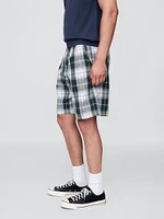 Gap × Malbon 9.5" Pleated Baggy Shorts
