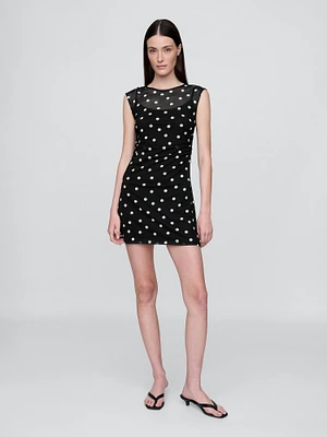 Mesh Mini Dress