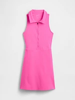 GapFit Power Zip Polo Dress