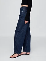 High Rise Barrel Jeans